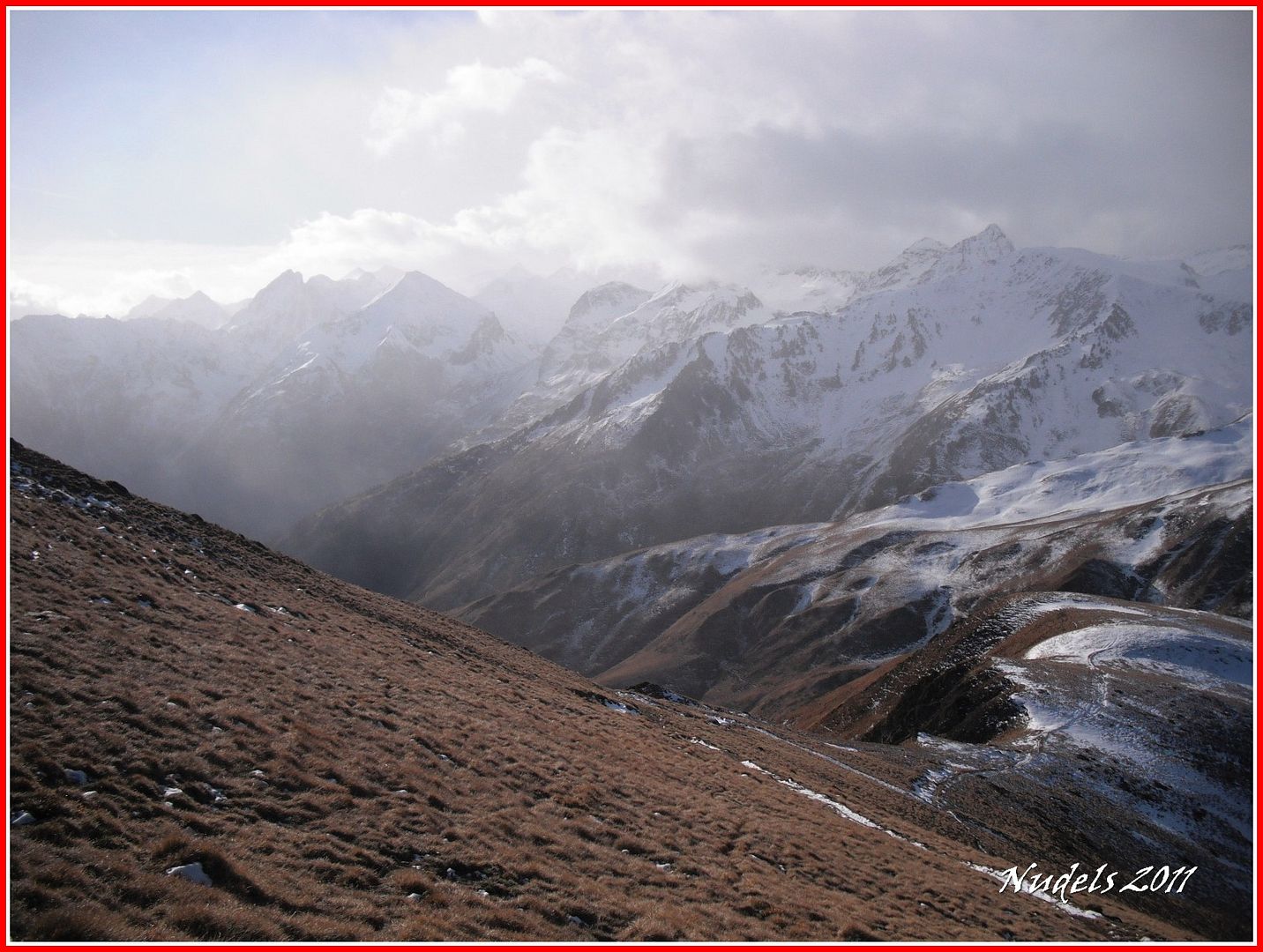 Un día en la montaña Era Entecada (2.267 m.) el 14 de diciembre de 2011.